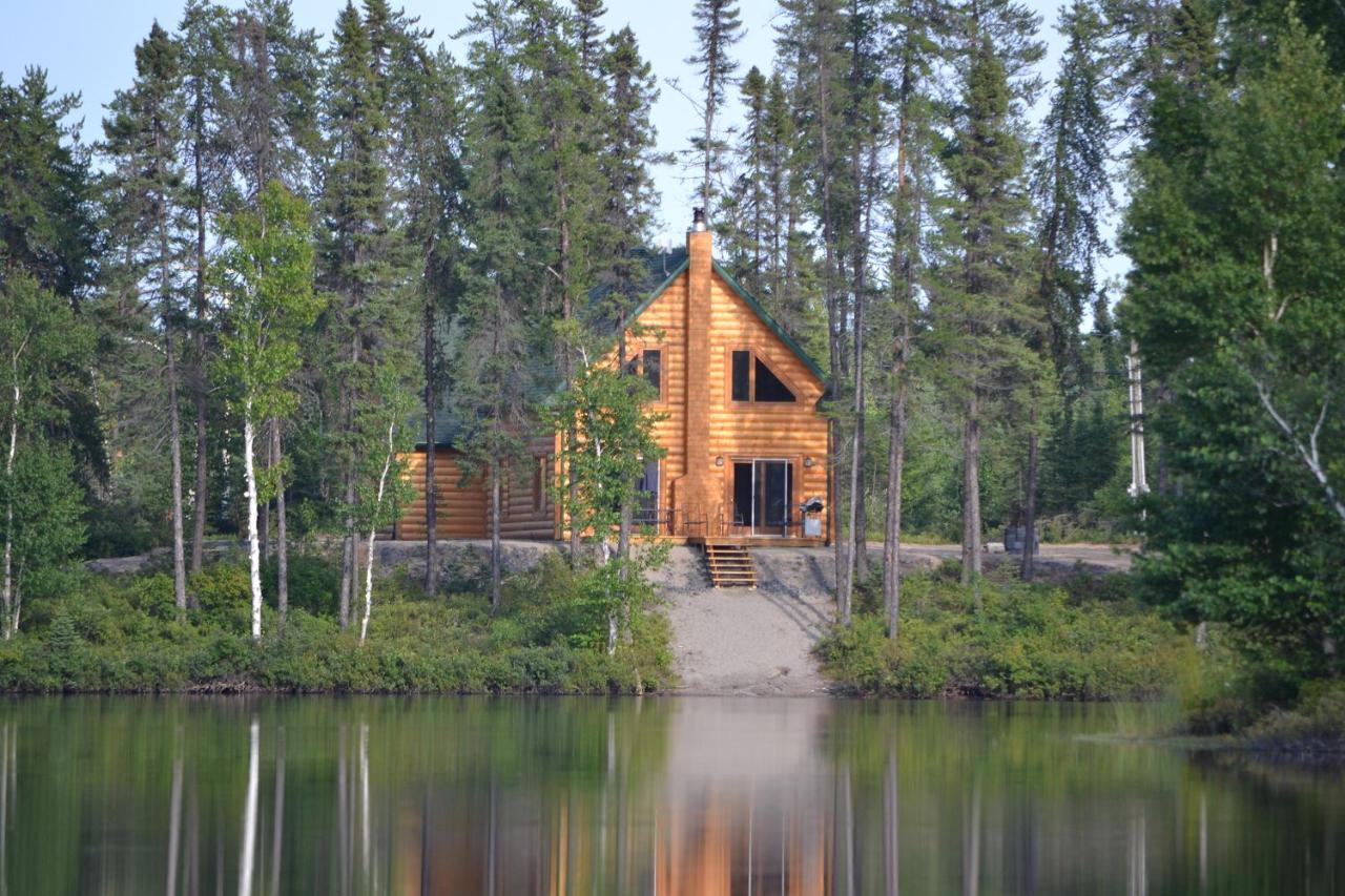Les Chalets Du Lac Serein Saint Ludger de Milot Екстер'єр фото