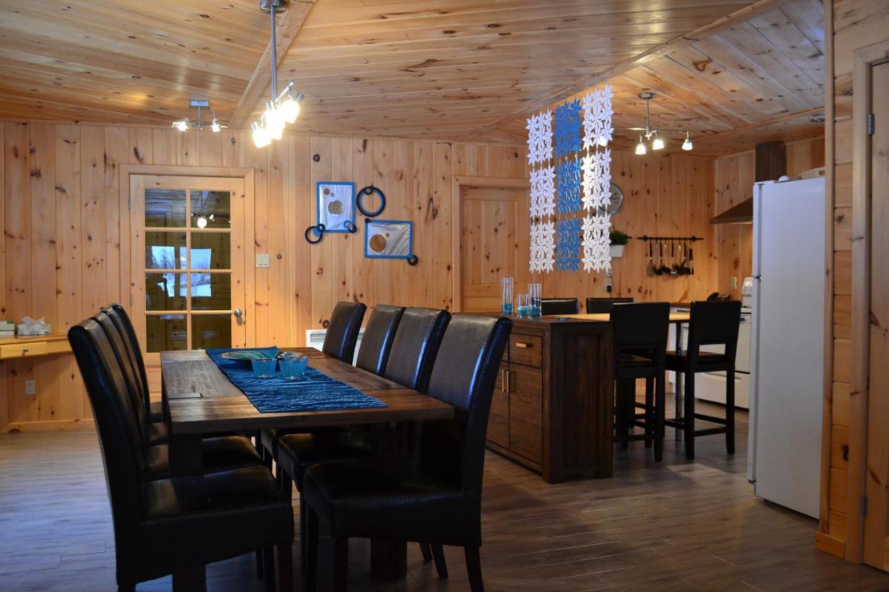 Les Chalets Du Lac Serein Saint Ludger de Milot Екстер'єр фото
