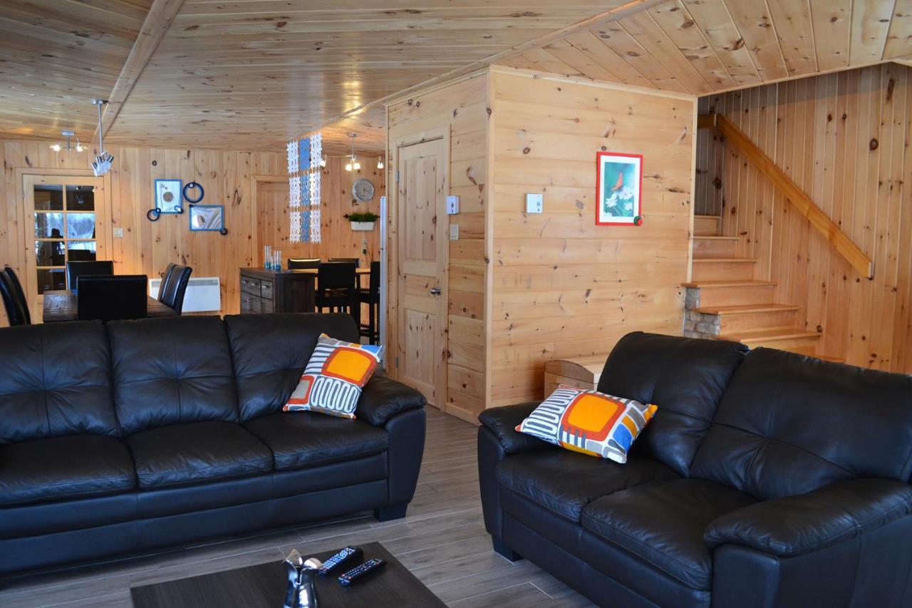 Les Chalets Du Lac Serein Saint Ludger de Milot Екстер'єр фото